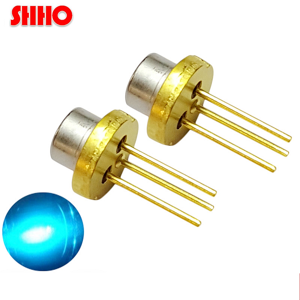 (image for) 半導体 TO18 5.6mm 490nm 55mw 青シアンレーザーダイオード
